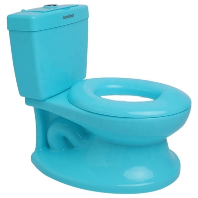 Vaina de formação de bebés de plástico azul com logotipo personalizado certificado pelo ensaio EN71