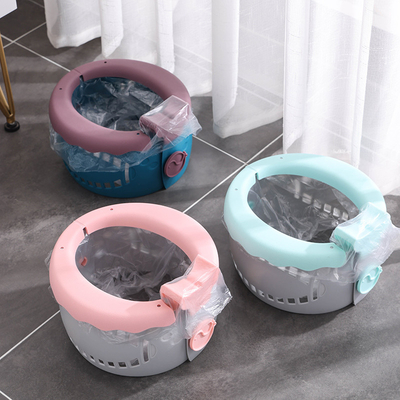 Serenity Toilet Bebê Azul Portátil Com Logotipo Personalizado Assento de Treinamento Folhável