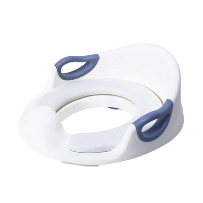 Cushion suave Baby Toilet Seat Viagem Potty Training Seat Kids Friendly PP Plástico
