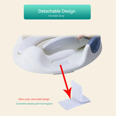 Cushion suave Baby Toilet Seat Viagem Potty Training Seat Kids Friendly PP Plástico