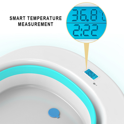 OEM/ODM Banheira de banho de bebê dobrável com sensor de temperatura segura e estável