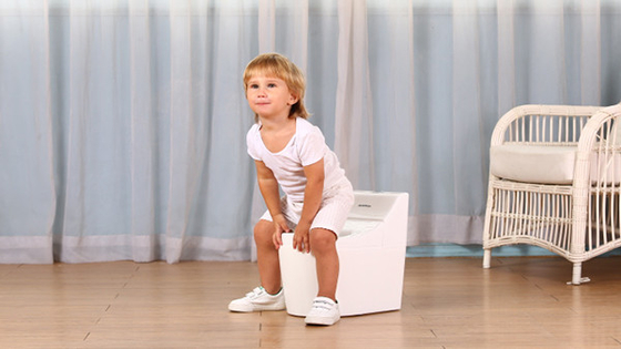 Imprimir padrão Eco-friendly Plastic PP Baby Potty Cadeira de treino 39*26*37 Peso bruto/neto 2.1kg/1.48kg