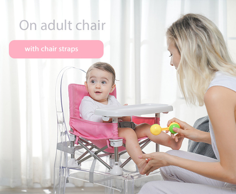 Certificado CPC Cadeira de jantar para bebê Cadeira de jantar dobrável para crianças para casa / viagens