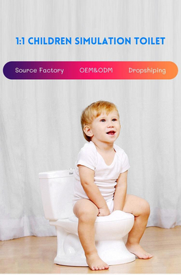Impressão de Treinamento Baby Potty Seat em Eco Friendly PP cores personalizáveis aceita logotipo personalizado