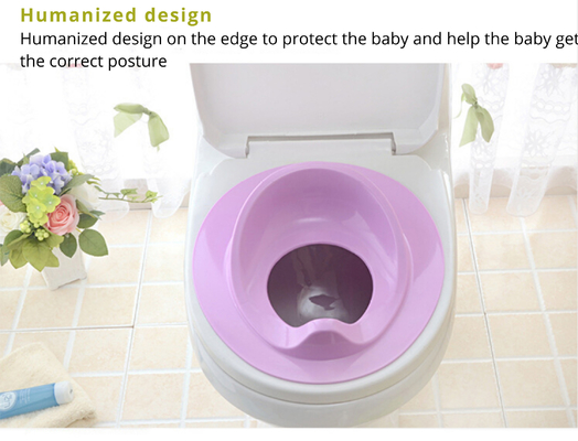 1-7 anos de idade Baby Toilet Seat OEM aceitável Humanized Design