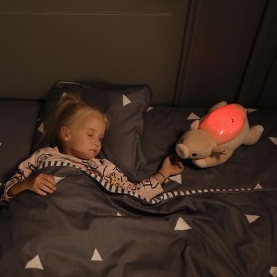Brinquedo de pelúcia de bebê adorável Elefante Brinquedo recheado Unisex Música Certificado CPC