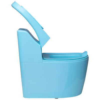 Cadeira de bebé de plástico azul com logotipo personalizado EN-71 Certificado de peso leve de 2,1 kg