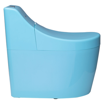 Cadeira de bebé de plástico azul com logotipo personalizado EN-71 Certificado de peso leve de 2,1 kg