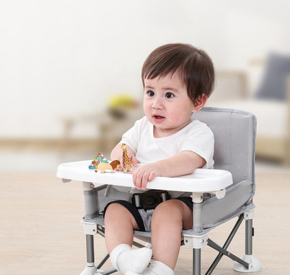Cadeira portátil dobrável para bebê, assento de apoio, logotipo personalizado