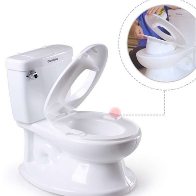 Toalhete de banho de formação infantil personalizável com impressão branca com teste EN71 para formação de banheiro infantil