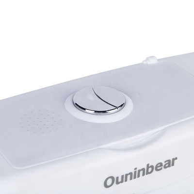 Assento de banheira suave para cuidados com bebês para crianças Treinamento de banheiro - Banheira branca com design de cores puras