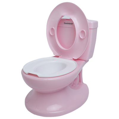 Criança Amigável Pink Potty Training Toilet Seat para crianças pequenas