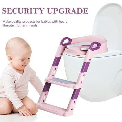 1-10 Anos de idade crianças de bebê Potty escada de treinamento Step Up Seat logotipo personalizado