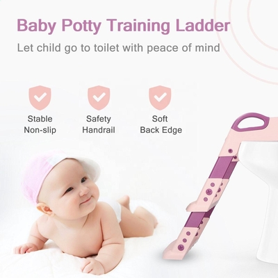OEM ODM Soft Cushion Foldable Potty Seat com degraus OUNINBEAR Marca