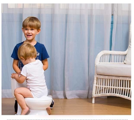 Crianças brancas Toilet Training Potty Baby Training Seat com certificação EN71