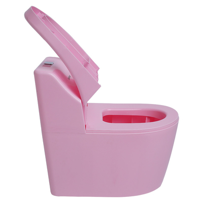 Cadeira de banheira de plástico rosa para crianças personalizadas Treinamento de banheiro com logotipo personalizado aceito