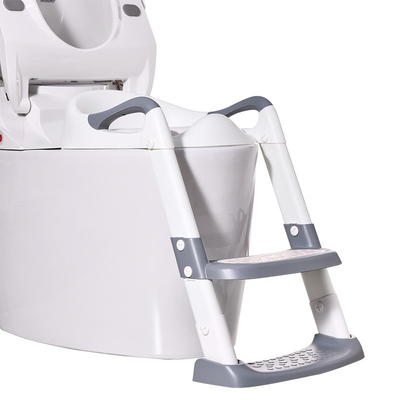 Cinza/Azul/Vermelho 3 em 1 Assento de Treinamento de Potty com Escalinha de Escalão de Etapa Adequado para 1-10 anos de idade