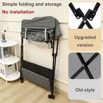 Estação de mudança de fraldas portátil multifuncional Mesa de cuidados com bebês 75*65*95cm