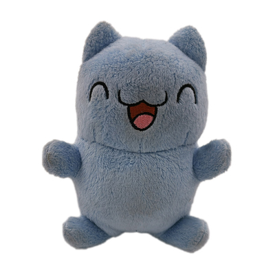 Logotipo dos clientes Mini Soft Wathet Cat Plush Toy Cartoon Plush Toy OEM/ODM