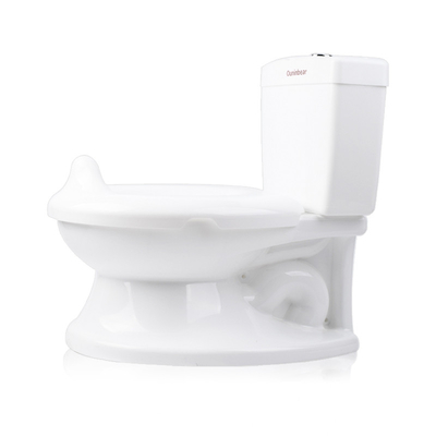 Pássaro de plástico para bebés de plástico Sento de banheiro de treino Sento de banheiro rosa azul branco com certificação EN71