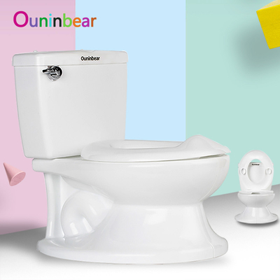 Toalhete de banho de formação infantil personalizável com impressão branca com teste EN71 para formação de banheiro infantil