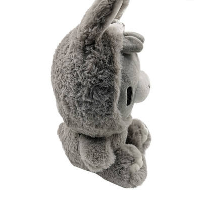 Altura 11cm-30cm Coelho cinzento pequeno brinquedo de pelúcia animal de recheio personalizado