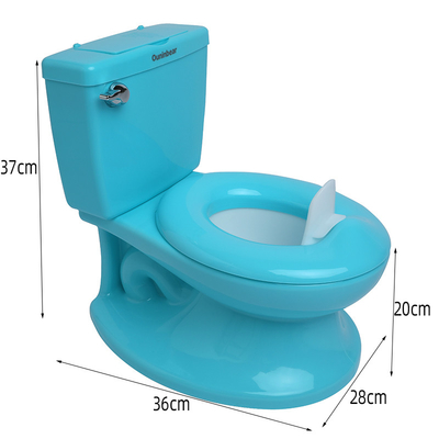 Banheiro de Páscoa de Bebê Eco-Amigável Azul Rosa Branco com Logotipo Personalizado para Treinamento de Páscoa Eficaz