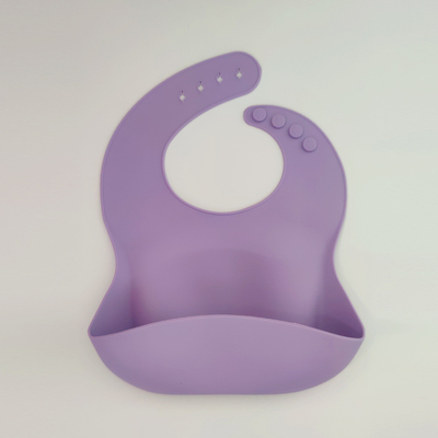 EN71 Certidão de impermeabilização de silicone bib bebê de alimentação bibs com impressão bonita
