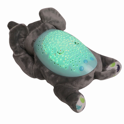Elephant Design Baby Plush Toy Kids Music Plush Toy Certificado ISO9001/EN71