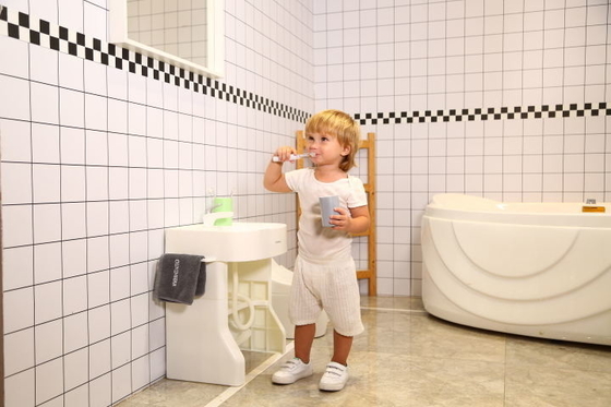 EN71 Certificado CPC Plastic Children Hand Wash Basin Stand para treinar seu bebê
