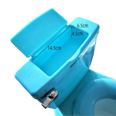 Blue White Pink Plastic Baby Potty Toilet Trainer com Logotipo Personalizado