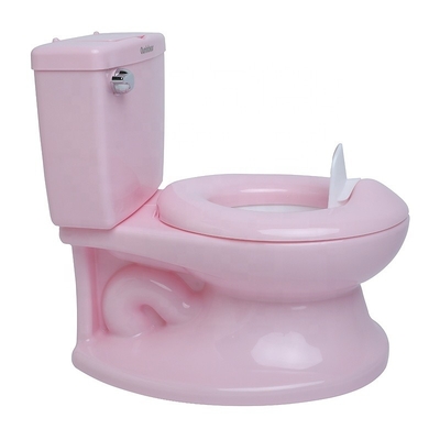 Banheiro de bebé rosa e branco com logotipo personalizado EN71 Certificado Design de cores puras