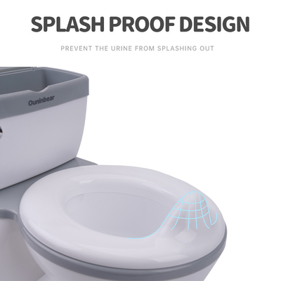 Assento de treino de higiene para bebê azul Eco Friendly Toilet Training Seat EN-71 Certificado Logotipo personalizado Aceito