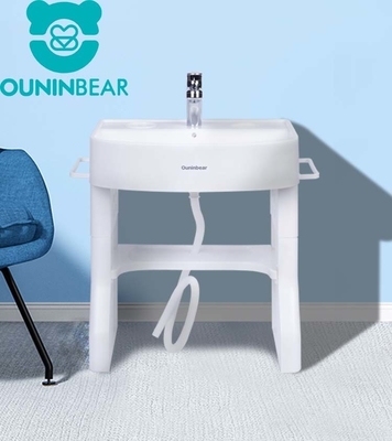 OEM / ODM Bacia de lavagem de bebê com suporte para crianças Laveira de limpeza manual Produtos sanitários populares