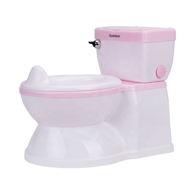 Pink Eco Friendly Baby Training Potty Seat com logotipo personalizado para treinamento