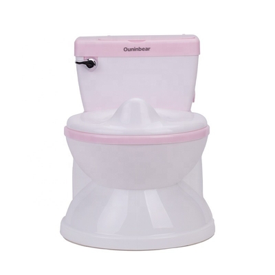 Pink Eco Friendly Baby Training Potty Seat com logotipo personalizado para treinamento