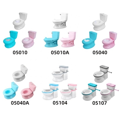 Toalha de treino para bebés de banheira rosa/branca/azul, com certificado EN-71