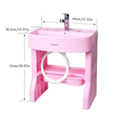 Banheira de banho de bebê rosa branco Banheira de banho de bebê personalizada para crianças de 1 a 5 anos