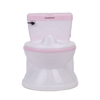Pink Eco Friendly Baby Training Potty Seat com logotipo personalizado para treinamento