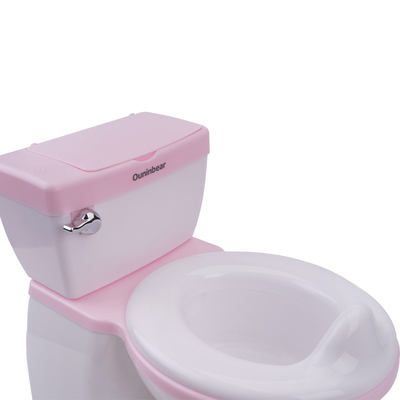 Pink Eco Friendly Baby Training Potty Seat com logotipo personalizado para treinamento