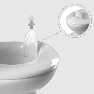 Assento sanitário de bebé em PP com logotipo personalizado com design EN-71 Certificado de peso leve para crianças