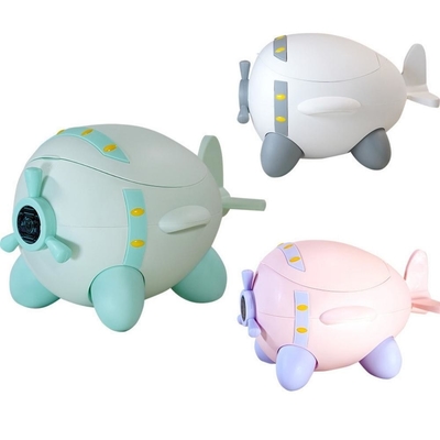 Potty de treinamento de bebê de desenhos animados de avião personalizado com certificado de teste EN71