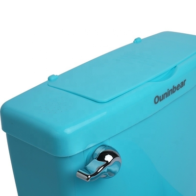 Trainer de Toilet de cor pura aprovado pelo teste EN71 de treinamento de bebê de plástico azul para cadeirinha de banheiro infantil.