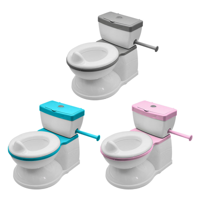 Potty Eco Friendly Kids com logotipo personalizado Toilet Trainer para crianças pequenas em azul / rosa / branco