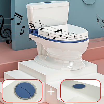 Musical Baby Potty Training Toilete Leve Eco-friendly PP com Logotipo Personalizado