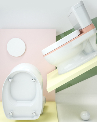 Logotipo personalizado Baby Potty Seat com função de música para treinamento ecológico