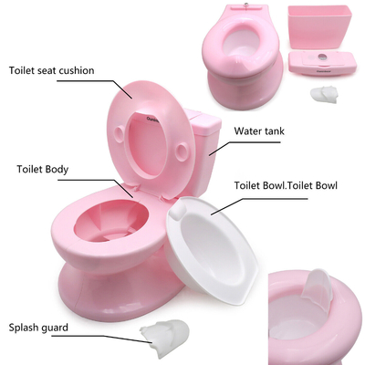 Banheiros de crianças reais Banheiros de bebé para treino em rosa/branco/azul