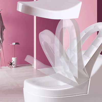 Cradle Style Toilet Potty infantil Impressão padrão Unisex Baby Pot com certificado de ensaio EN71