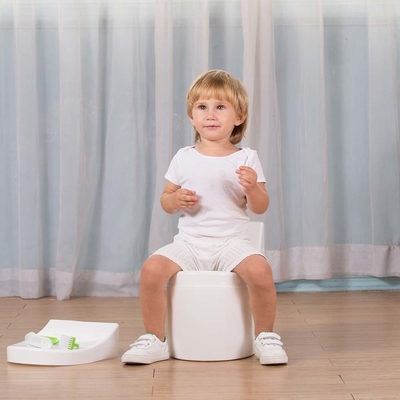 Cradle Style Toilet Potty infantil Impressão padrão Unisex Baby Pot com certificado de ensaio EN71