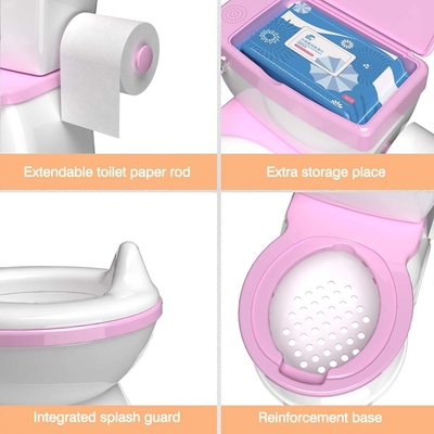 Simulação leve Crianças Banheiro plástico pré-escolar Bebê Potty Treinamento Banheiro Crianças Potty